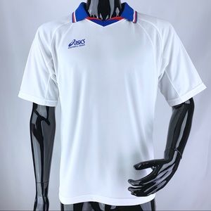 ASICS Men’s soccer polo shirt NWOT